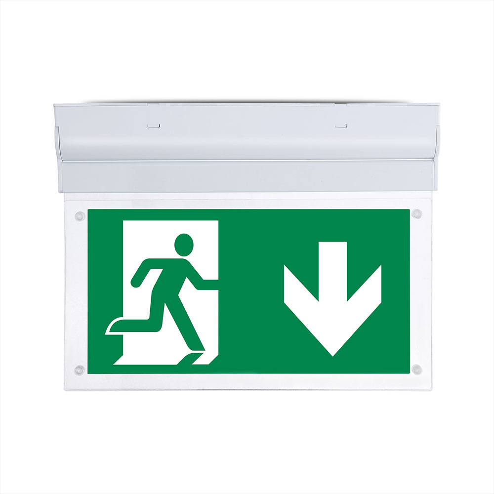 VT-529-S 2W WALL SURFACE EMERGENCY EXIT LIGHT SAMSUNG CHIP 6000K
