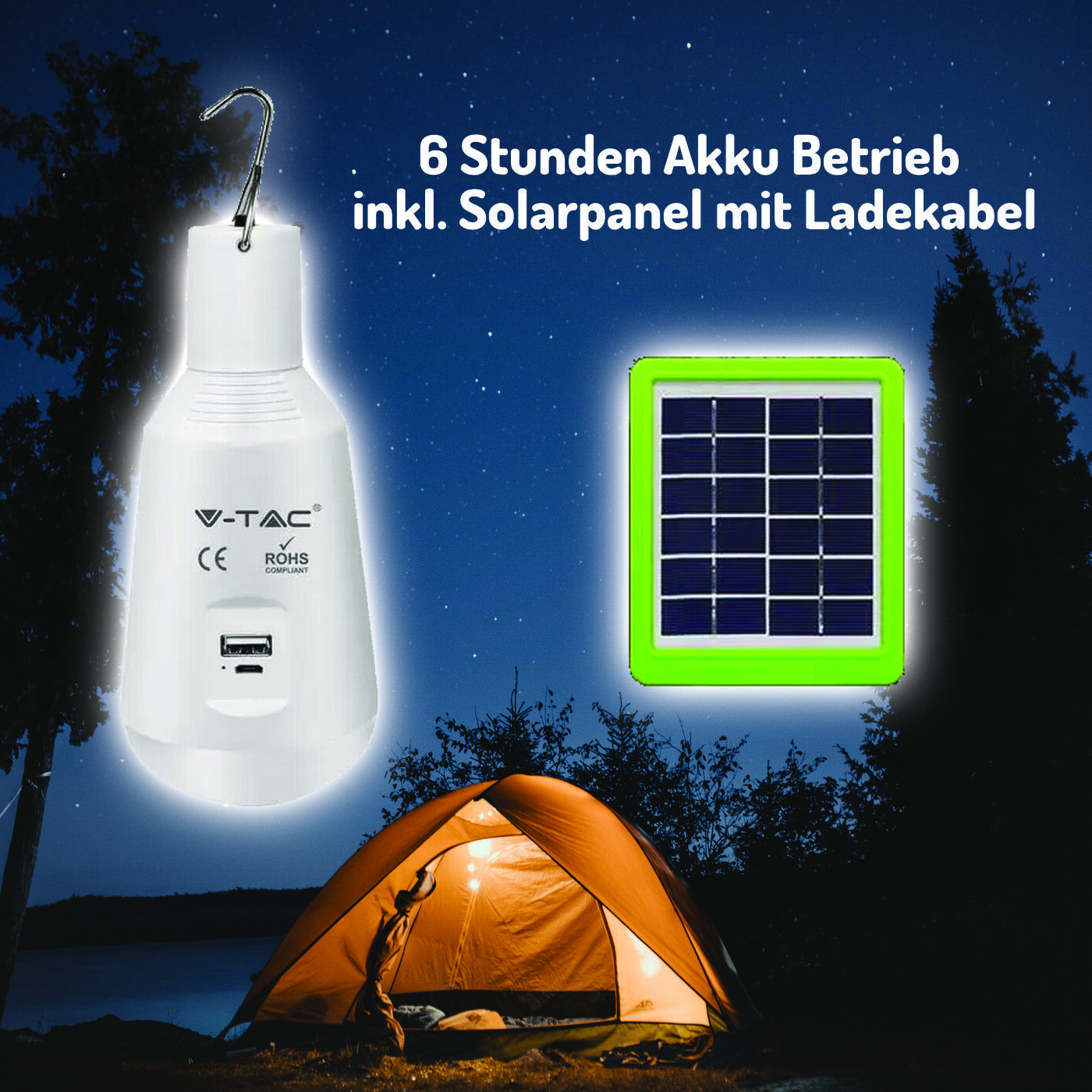LED Leuchtmittel/Glühbirne Solar Samsung Chip E27 A60 10,00 Watt Kunststoff 3000 k EEK: F 