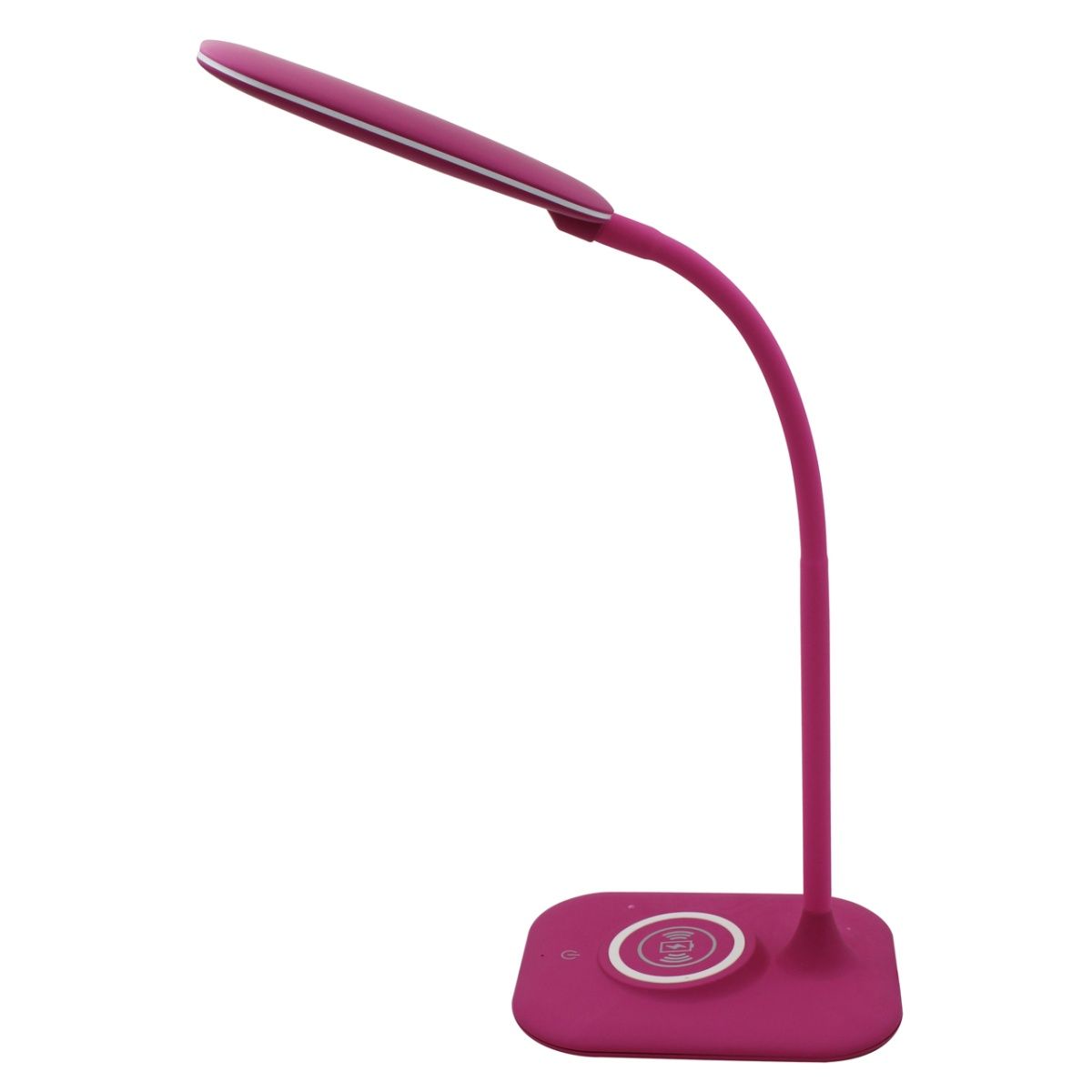 Schreibtischlampe "Ocean" mit eingebautem Drahtlose Qi-Ladegeräte - Pink