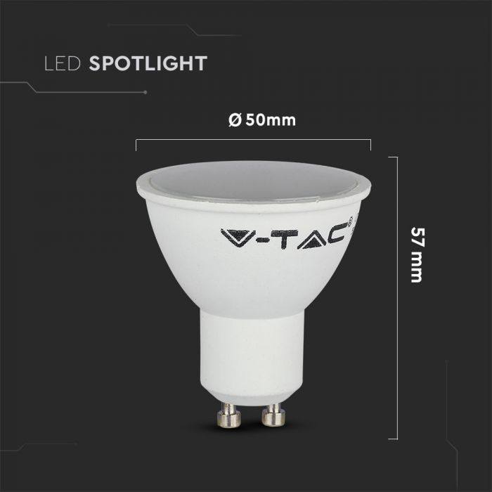 LED Leuchtmittel/Spot GU 10, 5 Watt Kunststoff 3000K EEK: A+ K